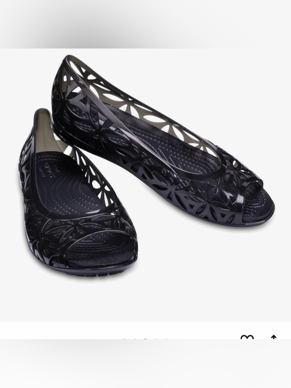 Crocs Girls  Isabella Jelly II Flats